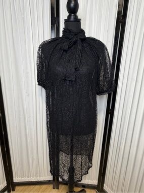 sir white lace dress Palm Springs Lace Overlay Maxi Dress White
